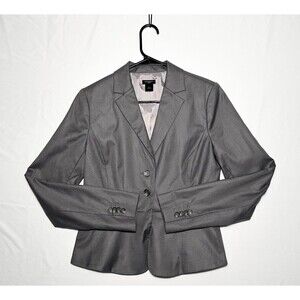 NEW Ann Taylor Women's Blazer Suit Jacet 2 Button Notch Lapel Short Cut Business